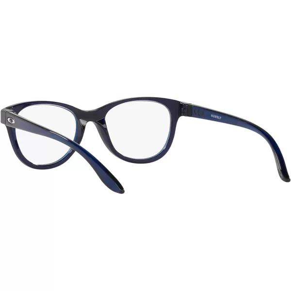 imageOakley Kids Oy8022 Humbly Round Prescription Eyewear FramesPolished Ice BlueDemo Lens