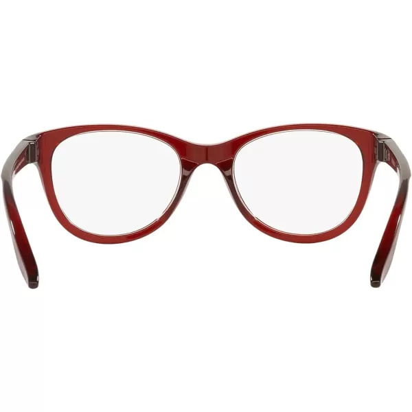 imageOakley Kids Oy8022 Humbly Round Prescription Eyewear FramesPolished Transparent BrickDemo Lens