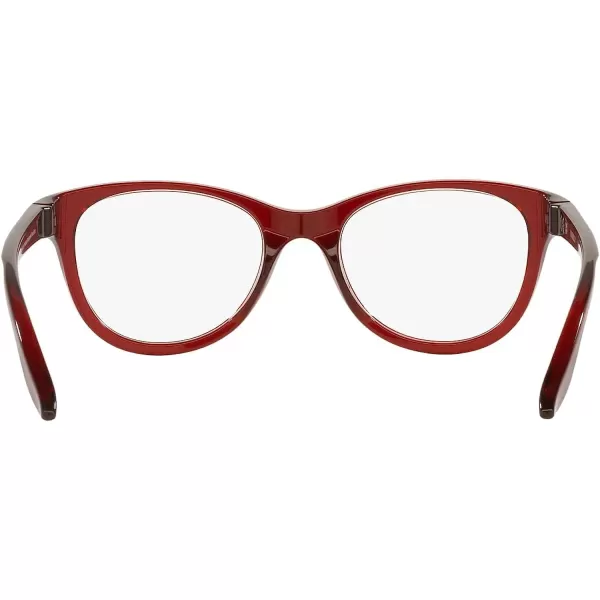 imageOakley Kids Oy8022 Humbly Round Prescription Eyewear FramesPolished Transparent BrickDemo Lens