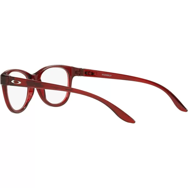imageOakley Kids Oy8022 Humbly Round Prescription Eyewear FramesPolished Transparent BrickDemo Lens