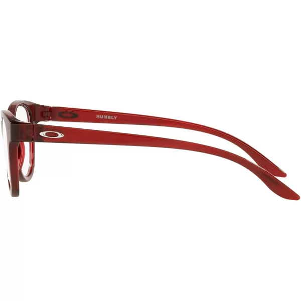 imageOakley Kids Oy8022 Humbly Round Prescription Eyewear FramesPolished Transparent BrickDemo Lens