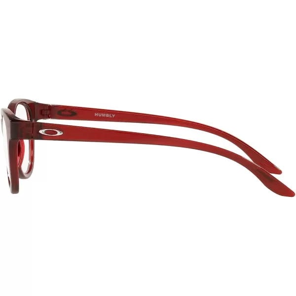 imageOakley Kids Oy8022 Humbly Round Prescription Eyewear FramesPolished Transparent BrickDemo Lens