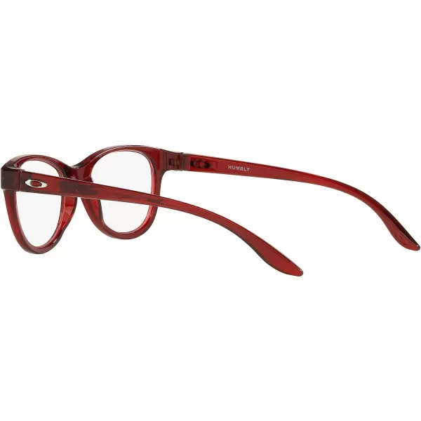 imageOakley Kids Oy8022 Humbly Round Prescription Eyewear FramesPolished Transparent BrickDemo Lens