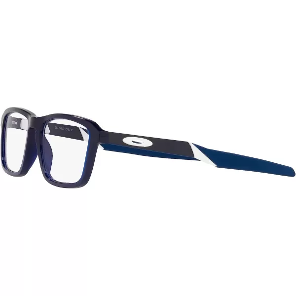 imageOakley Kids Oy8023 Quad Out Rectangular Prescription Eyewear FramesPolished Ice BlueDemo Lens