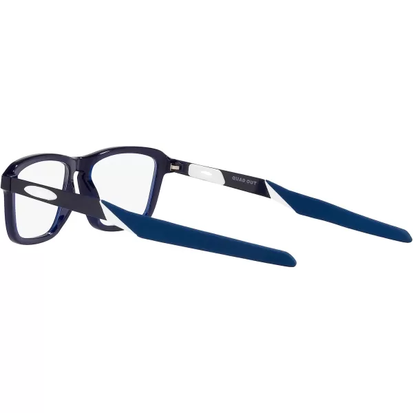 imageOakley Kids Oy8023 Quad Out Rectangular Prescription Eyewear FramesPolished Ice BlueDemo Lens