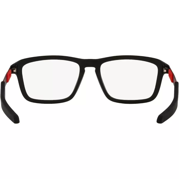 imageOakley Kids Oy8023 Quad Out Rectangular Prescription Eyewear FramesSatin BlackDemo Lens