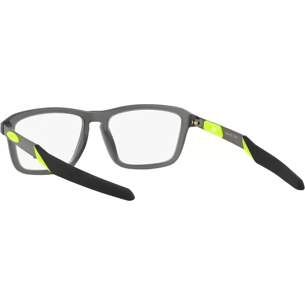 imageOakley Kids Oy8023 Quad Out Rectangular Prescription Eyewear FramesSatin Grey SmokeDemo Lens