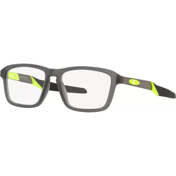 imageOakley Kids Oy8023 Quad Out Rectangular Prescription Eyewear FramesSatin Grey SmokeDemo Lens