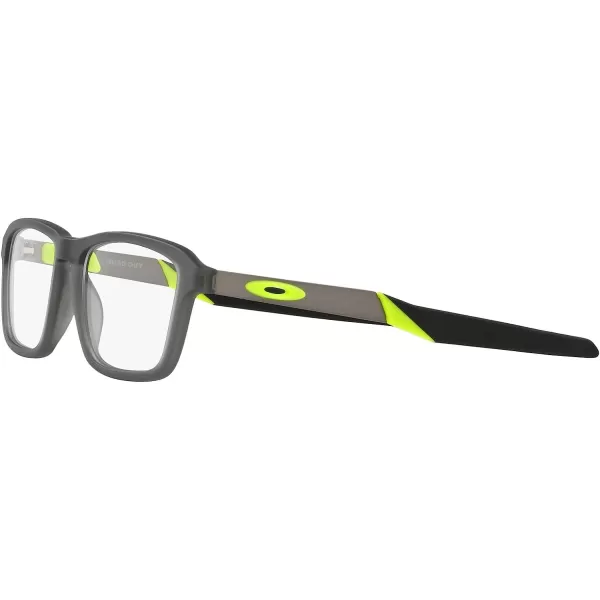 imageOakley Kids Oy8023 Quad Out Rectangular Prescription Eyewear FramesSatin Grey SmokeDemo Lens
