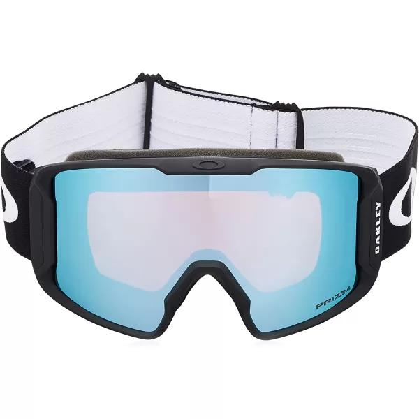 imageOakley Line Miner Snow Goggle LargeSized FitBlack Prizm Snow Sapphire Iridium amp Prizm Clear