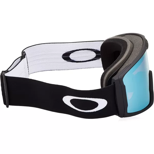 imageOakley Line Miner Snow Goggle LargeSized FitBlack Prizm Snow Sapphire Iridium amp Prizm Clear