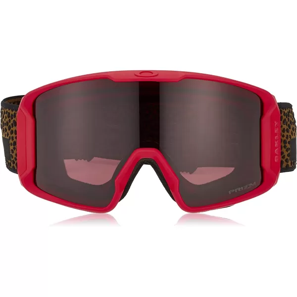 imageOakley Line Miner Snow Goggle LargeSized FitBrwn Habitat Przm Dk Gry Prizm Snow Dark Grey