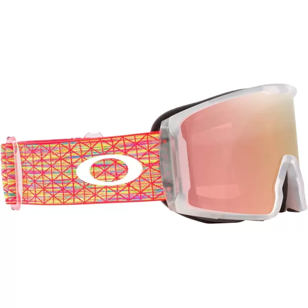 imageOakley Line Miner Snow Goggle LargeSized FitFreestyle Prizm Rose Gold Iridium