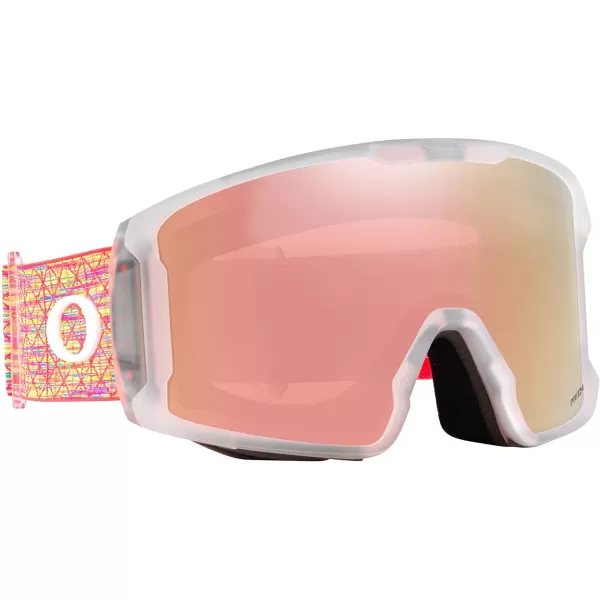 imageOakley Line Miner Snow Goggle LargeSized FitFreestyle Prizm Rose Gold Iridium