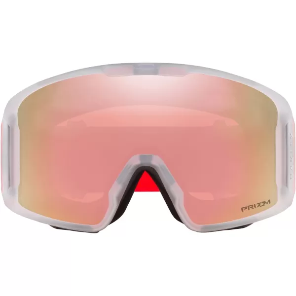imageOakley Line Miner Snow Goggle LargeSized FitFreestyle Prizm Rose Gold Iridium