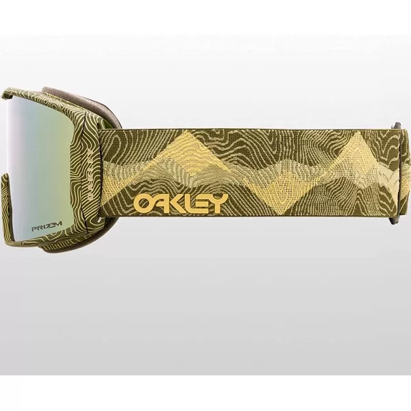 imageOakley Line Miner Snow Goggle LargeSized FitGreen Prizm Sage Gold Iridium