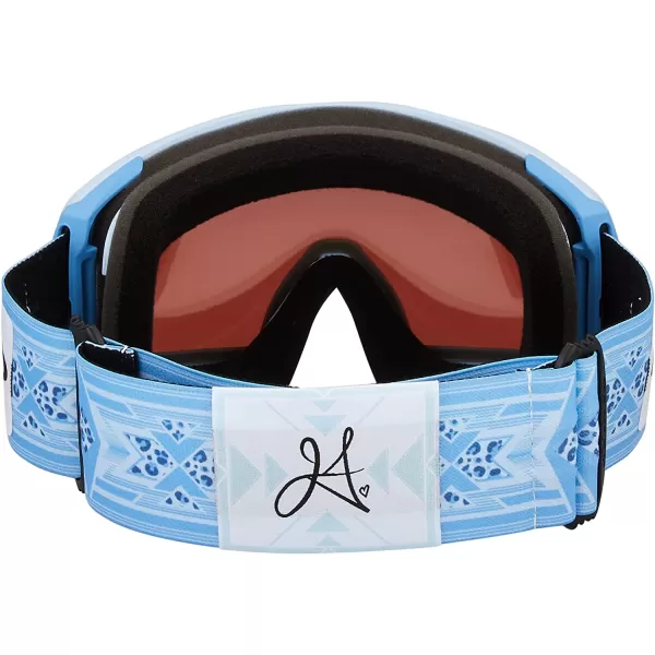 imageOakley Line Miner Snow Goggle LargeSized FitJamie Sig Blue Print PRIZM Snow Sapphire Iridium