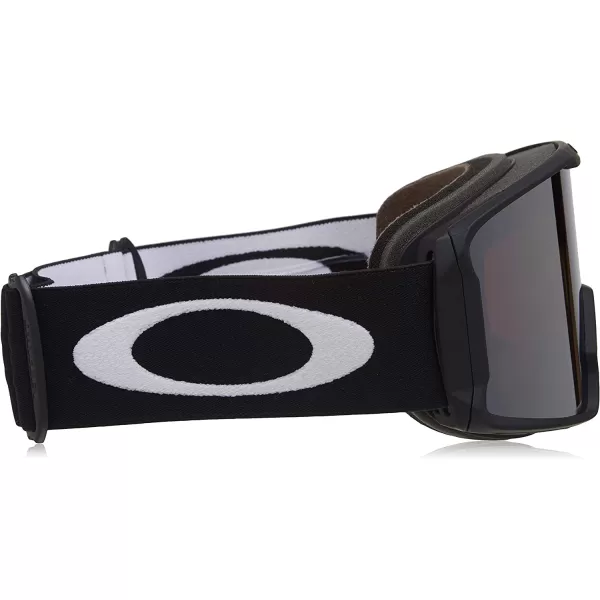 imageOakley Line Miner Snow Goggle LargeSized FitMatte Black PRIZM Snow Black Iridium