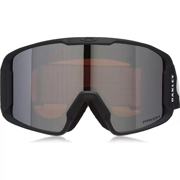 imageOakley Line Miner Snow Goggle LargeSized FitMatte Black PRIZM Snow Black Iridium