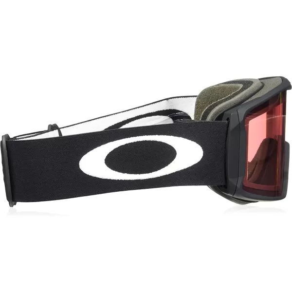 imageOakley Line Miner Snow Goggle LargeSized FitMatte Black PRIZM Snow HI Pink