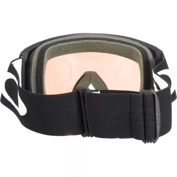imageOakley Line Miner Snow Goggle LargeSized FitMatte Black PRIZM Snow HI Pink