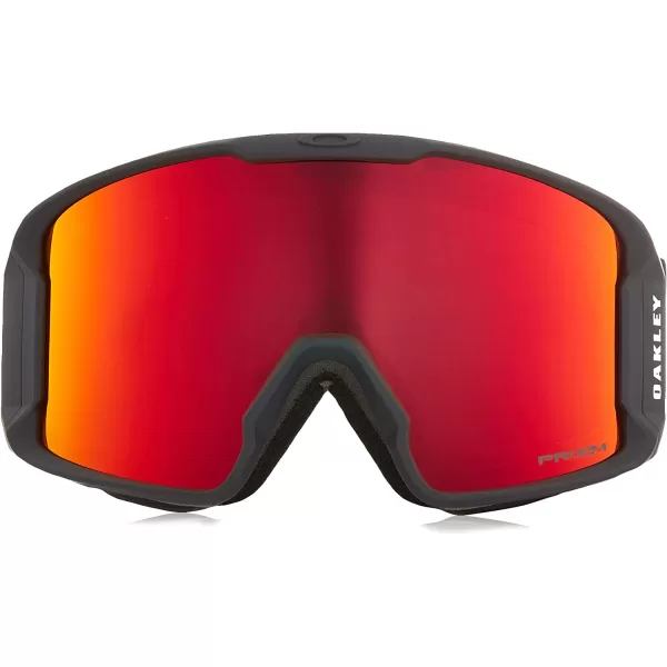 imageOakley Line Miner Snow Goggle LargeSized FitMatte Black PRIZM Snow Torch Iridium