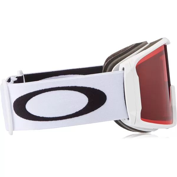 imageOakley Line Miner Snow Goggle LargeSized FitMatte White Prizm Rose