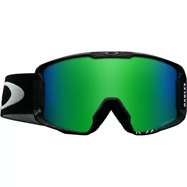 imageOakley Line Miner Snow Goggle LargeSized FitMilitary Recon Stealth Prizm Jade Iridium