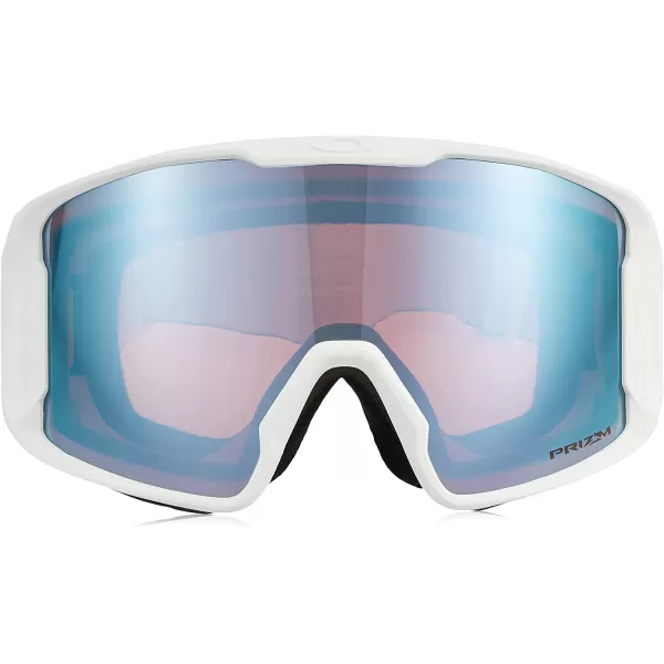 imageOakley Line Miner Snow Goggle LargeSized FitPoseidon PRIZM Snow Sapphire Iridium