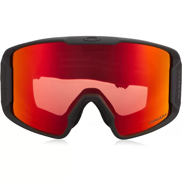 imageOakley Line Miner Snow Goggle LargeSized FitRedline PRIZM Snow Torch Iridium