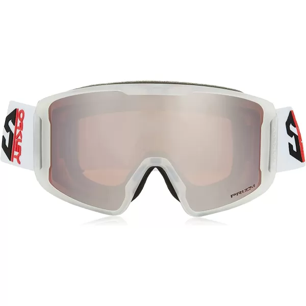 imageOakley Line Miner Snow Goggle LargeSized FitScotty James Sig White PRIZM Snow Black Iridium