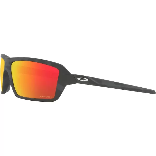 imageOakley Man Sunglasses Black Camo Frame Prizm Ruby Lenses 63MMBlack CamoPrizm Ruby