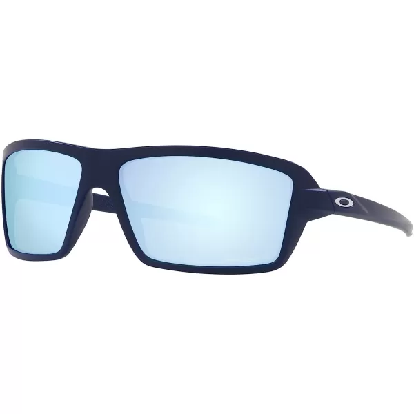 imageOakley Man Sunglasses Black Camo Frame Prizm Ruby Lenses 63MMMatte NavyPrizm Deep Water Polarized