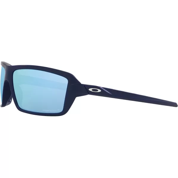 imageOakley Man Sunglasses Black Camo Frame Prizm Ruby Lenses 63MMMatte NavyPrizm Deep Water Polarized