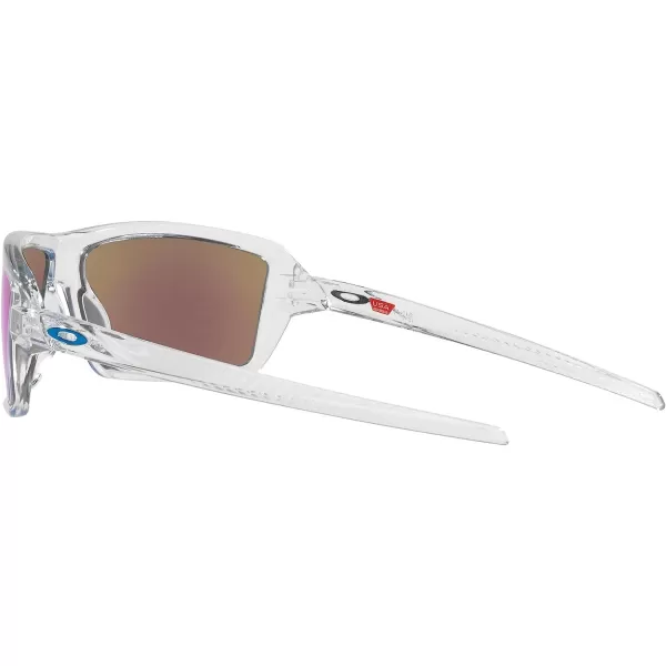 imageOakley Man Sunglasses Black Camo Frame Prizm Ruby Lenses 63MMPolished ClearPrizm Sapphire Polarized
