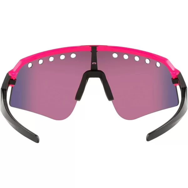 imageOakley Man Sunglasses Matte Black Frame Prizm Road Lenses 0MMPinkPrizm Road