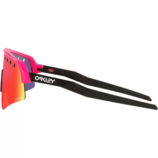 imageOakley Man Sunglasses Matte Black Frame Prizm Road Lenses 0MMPinkPrizm Road