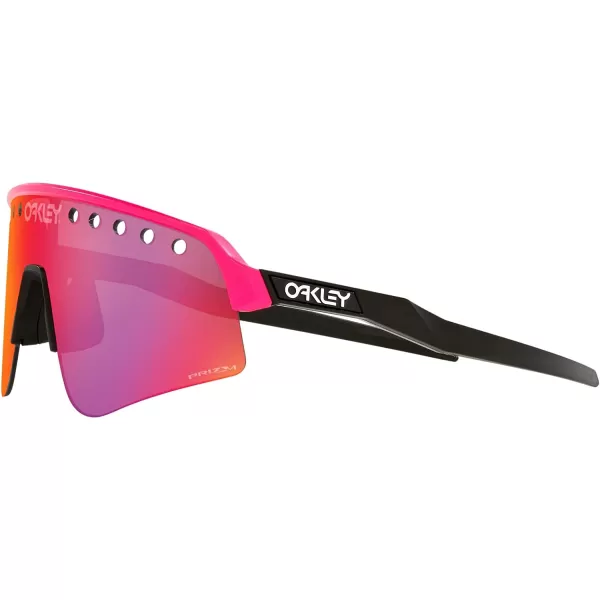 imageOakley Man Sunglasses Matte Black Frame Prizm Road Lenses 0MMPinkPrizm Road