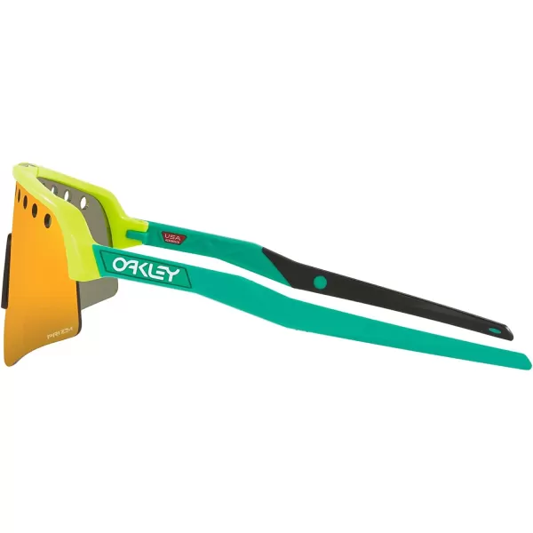 imageOakley Man Sunglasses Matte Black Frame Prizm Road Lenses 0MMTennis Ball YellowPrizm Ruby
