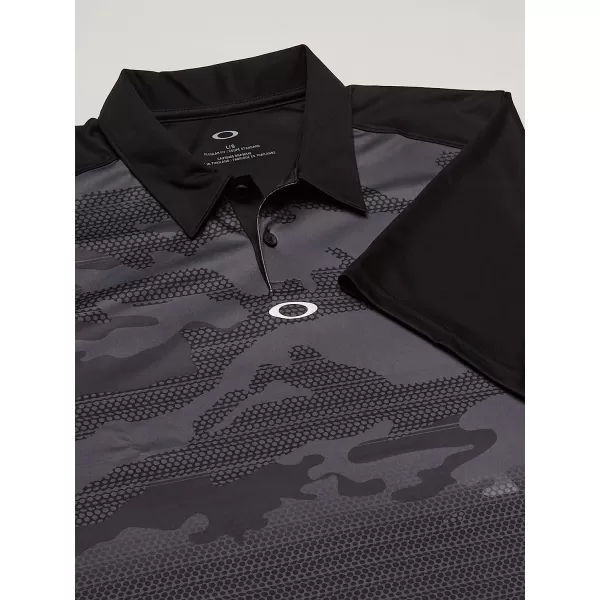 imageOakley Men Deep Rough Camo PoloBlackout