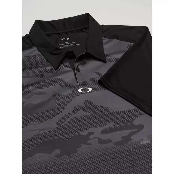 imageOakley Men Deep Rough Camo PoloBlackout