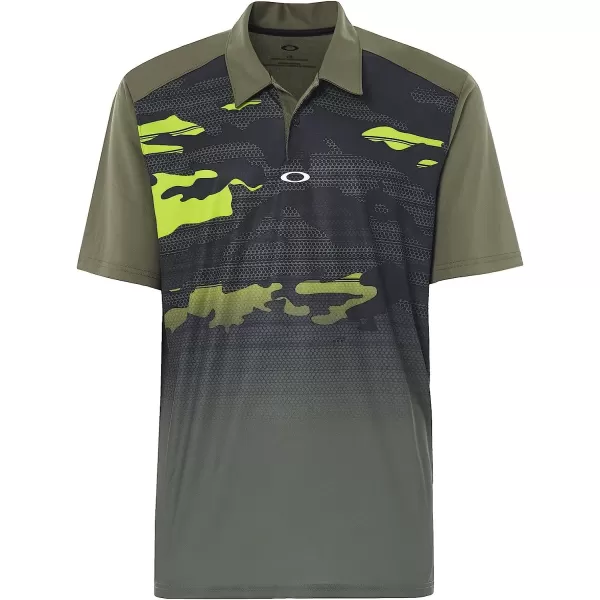 imageOakley Men Deep Rough Camo PoloDark Brush