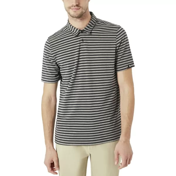 imageOakley Men Speed Stripe PoloAthletic Heather Grey