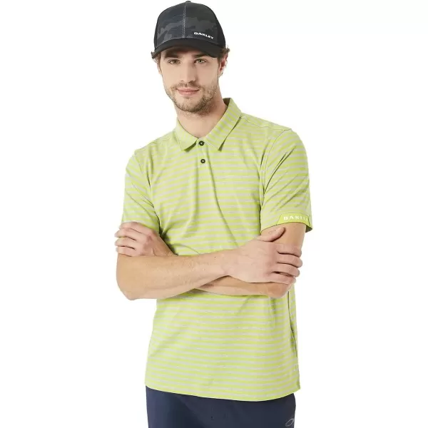 imageOakley Men Speed Stripe PoloOlive Acid Wash