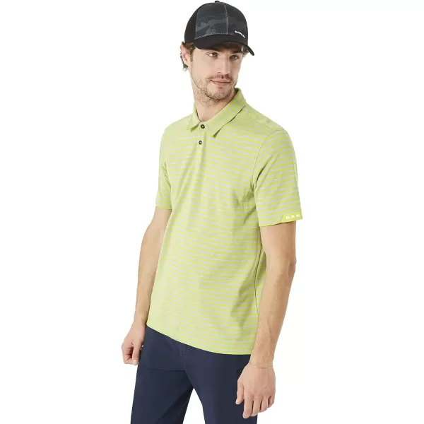 imageOakley Men Speed Stripe PoloOlive Acid Wash