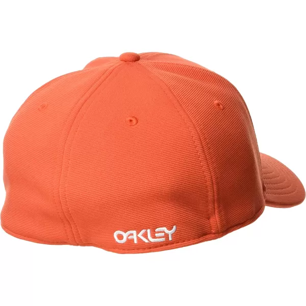 imageOakley Mens 6 Panel Stretch Hat EmbossedEnergetic Orange