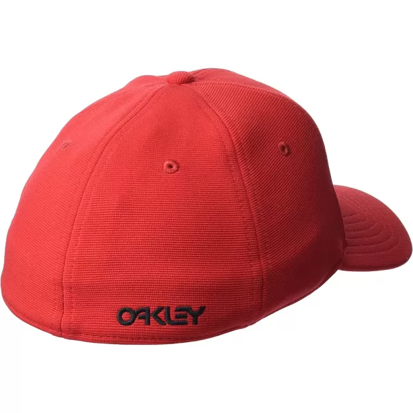 imageOakley Mens 6 Panel Stretch Hat EmbossedRed Line