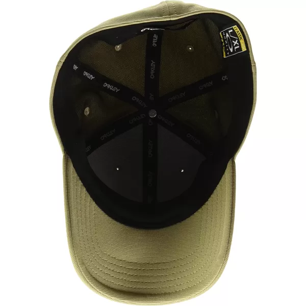 imageOakley Mens 6 Panel Stretch Hat EmbossedSafari