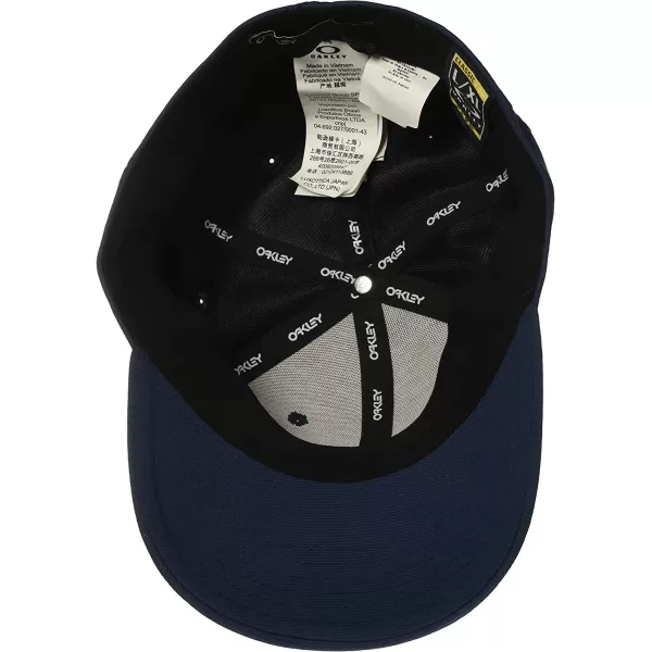 imageOakley Mens 6 Panel Stretch Hat EmbossedUniversal Blue