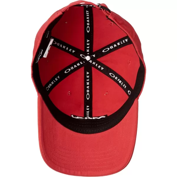imageOakley Mens 6 Panel Washed Cotton HatRed Line